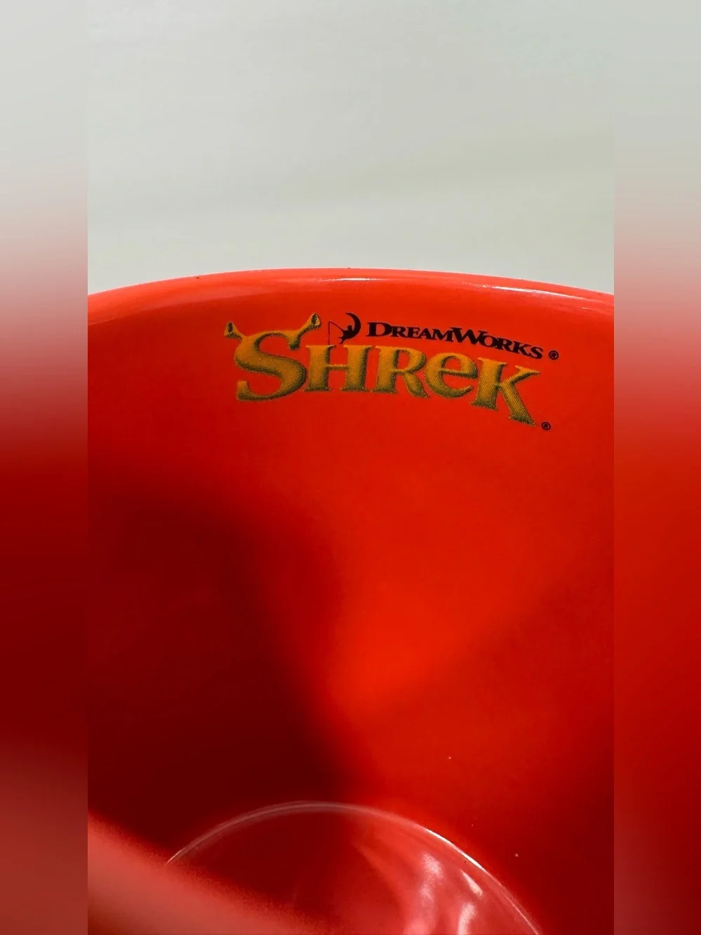 Universal Singapore Puss In Boots 3D Molded Shrek Mug Bright Cat Big Eyes 2010